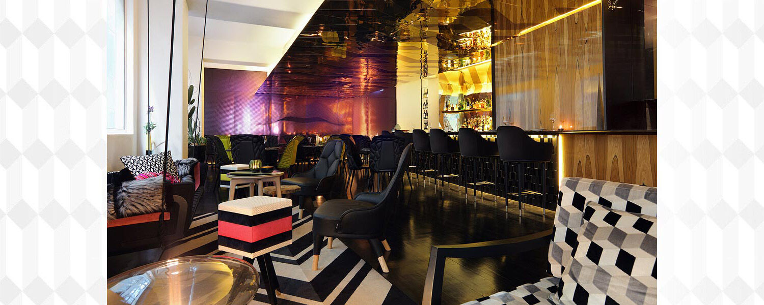 Adelphi Hotel Melbourne Buitenkant foto The bar at the 1001 nights lounge